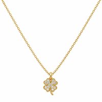 Necklace Crivelli Woman in Yellow Gold Diamante 370-XN2573